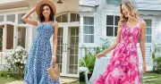 Shoppers Hail 'Slimming' £30 Summer Dress That 'Doesn't Cling' and 'Covers Lumps and Bumps'