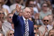 Sir Geoff Hurst Appears in Wimbledon Royal Box Before England Game