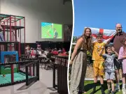 Soft Play Centre Stays Open Until Midnight for World Cup Family Viewing Parties