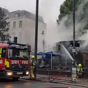 South London Shop Gutted by Early Morning Fire on Camberwell Road
