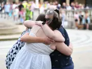 Southport falls silent two years after attack that killed three girls