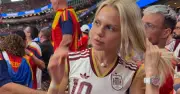 Spain WAG Laura Alba Schmitt in Tears After Being Called a Traitor by German Fans