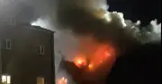 St Andrews Church fire in Leicester sends smoke over city