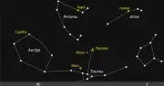 Starwatch: Waning Crescent Moon Pairs with Pleiades