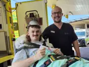 Student injured in road accident gets surprise graduation at hospital