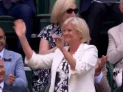 Sue Barker Gets Rousing Reception at Wimbledon Return