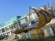 Swansea's Leaf Boat sculpture to move to Cwmdonkin Park
