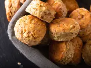 Swap Eggs, Butter and Milk for Hummus in Savoury Scones
