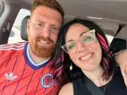 Tartan Army Tommy and Boston Jill: Love Story in Pictures as Pair to Reunite