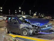 Teen Driver Arrested After Crashing Into Roundabout During Police Chase in Newport