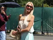 Tess Daly Spotted with Wedding Ring at Wimbledon After Vernon Kay Split