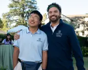 The Dink review – Jake Johnson’s pickleball comedy serves up engagingly silly laughs