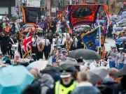 Thousands march through Glasgow for biggest Orange parade of year