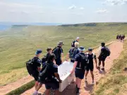 TikTok star apologises for leaving bath on Pen Y Fan mountain