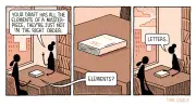 Tom Gauld Cartoon Satirizes the Making of a Masterpiece