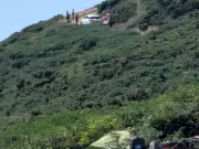 Tourist Drives Car Onto Coastal Path After Wrong Turn in Wales