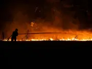 Tourists evacuated by boat as France wildfire kills two firefighters