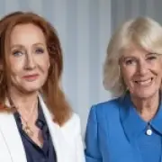 Trans supporters rally against JK Rowling’s meeting with Queen Camilla: ‘Protect the dolls’