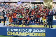 Trump Awkwardly Invades Spain's World Cup Celebrations