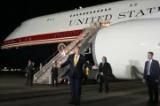 Trump Denies Security Fears Behind UK Plane Change at RAF Mildenhall