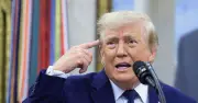 Trump health fears after 'struggling' to climb Air Force One stairs