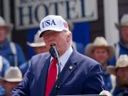 Trump Jokes About 'Having Threesome' with Sons at Medal Ceremony