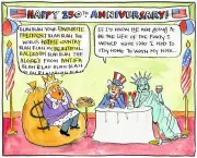 Trump Takes Over America's 250th Celebration