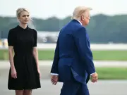 Trump’s aide Natalie Harp sparks diaper bag rumors in viral photo