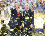 Trump's Bizarre World Cup Stage Grab Steals Spotlight