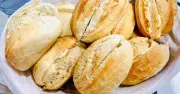 Two-Ingredient Air Fryer Bread Ready in Five Minutes