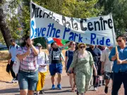 Two protests target Cardiff council over school and data centre