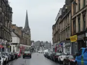 Two Teens Hospitalized After Car-Motorbike Crash in Stirling City Centre