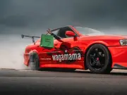 Uber Eats and Wagamama Swap Mopeds for Japanese Street Car in Drift Deliveries Stunt