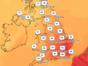 UK heatwave: Temperatures to peak at 35C on Wednesday