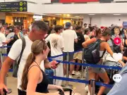 UK holidaymakers slam 'nightmare' queues at European airports