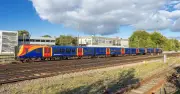 UK train services halved as heatwaves cause track buckling