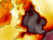 UK Weather Maps Show 41C Heatwave: Hottest Day Ever as 10 Counties Reach 40C