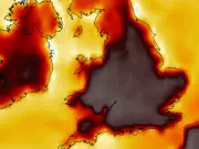 UK Weather Maps Show New 36C Heatwave Next Week with 16 Counties at 35C or More