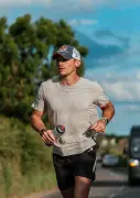 Ultra-runner Jonny Davies ran across England in a day with grit and nutrition