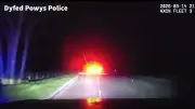 Uninsured Driver Led Police on 100mph Chase in Powys