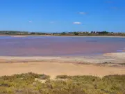 Unique Spanish Pink Lake Near Benidorm Offers Health Benefits