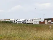 Unlawful encampment moves from Spanish City to St Mary's Lighthouse car park