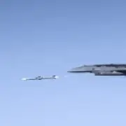US fighter drone fires air-to-air missile in first live exercise