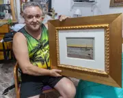 Valuable Sorolla Painting Found on Street Rescued for Its Frame