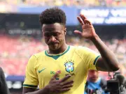 Vinicius Jr unrecognisable after chin harmonisation surgery following World Cup