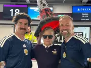 Viral Tartan Army traffic cone gifted to Boston as symbol of friendship