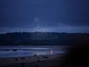 Wales Airshow dazzles with first-ever Afterburn night display