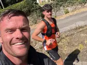 Wales rugby star's son runs 50 miles daily for cancer charity