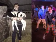 Welsh Dairy Farmer Swaps Milking Cows for Circus Life