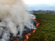 Welsh Government warns Blaenavon wildfire will burn for several more days